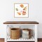 Falling Leaves I by Katrina Pete 22-in. W x 22-in. H. Canvas Wall Art Print Framed in Natural